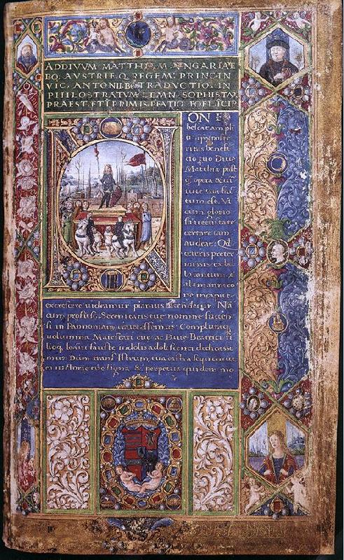 ATTAVANTE DEGLI ATTAVANTI Codex Heroica by Philostratus  ffvf oil painting picture